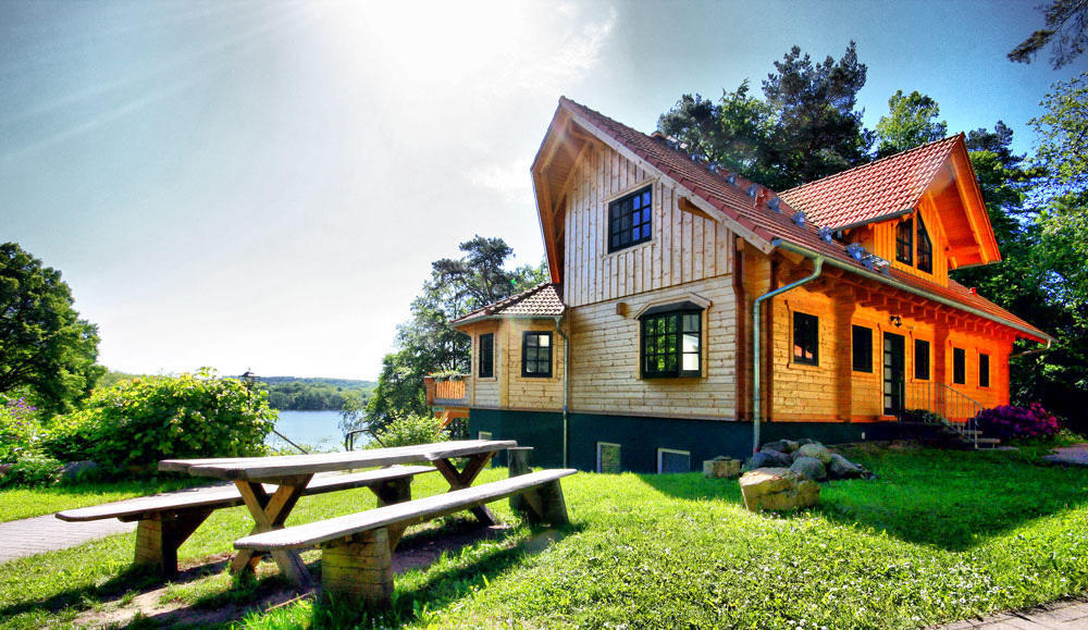 Haus Am See Chorin Exteriör bild